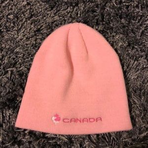 Pink beanie